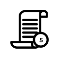5ページまで作成