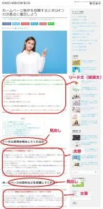 ブログの基本構成